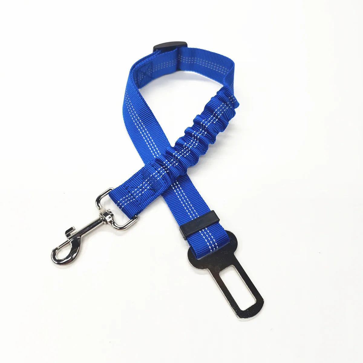 Adjustable Dog Car Seat Belt – Reflective Padded Harness