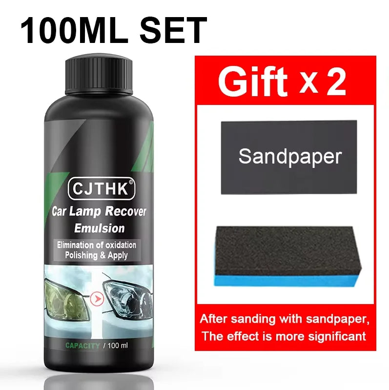 100ml repair set Color Car Headlight Restoration Liquid Scratch Repair Kit