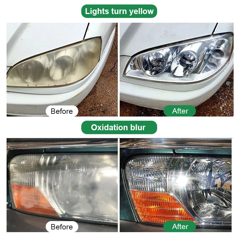 Car Headlight Restoration Liquid Scratch Repair Kit