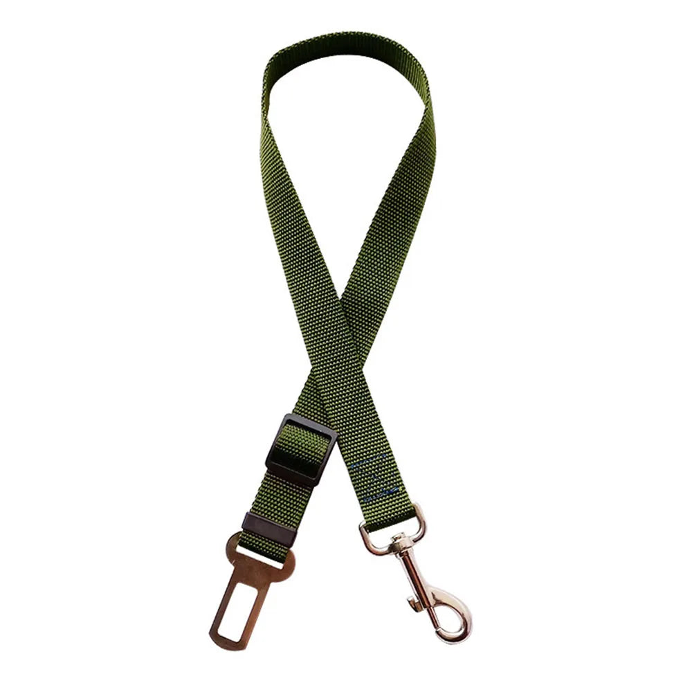CWQY-4-AG Color Adjustable Dog Car Seat Belt – Reflective Padded Harness
