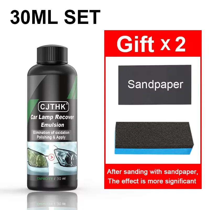 30ml repair set Color Car Headlight Restoration Liquid Scratch Repair Kit